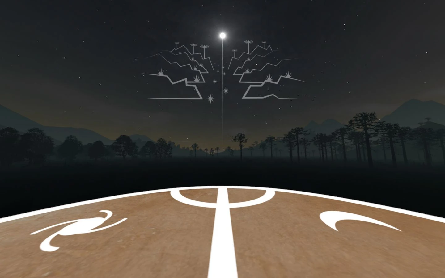 Visual environment from Explorando el Wenumapu